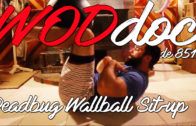Deadbug Wallball Sit-up | Ep. 851